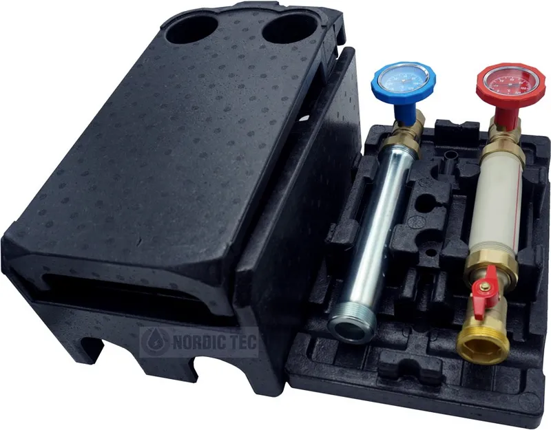 Grupa pompowa do podłogówki | Nordic Tec GPN-180mm bez mieszania