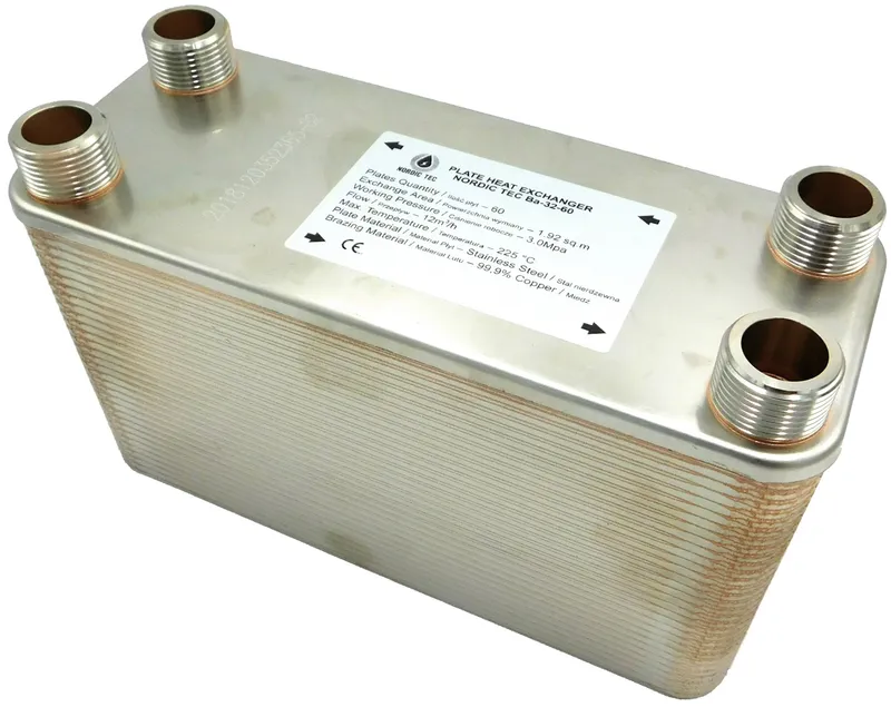 Wymiennik ciepła Ba-27-50 5/4" 50-110kW